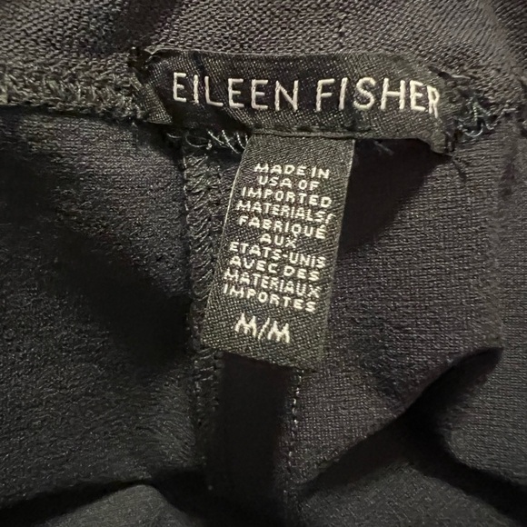 Eileen Fisher gray pull on ankle length pants Made in the USA - Picture 9 of 10